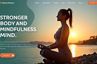 design squarespace holistic wellness website meditation website healing website