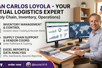 be your virtual assistant for supply chain, logistics and inventory management