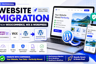 do german migration from woocommerce, wix, and wordpress websites migration