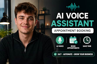 ai voice assistant with appointment booking