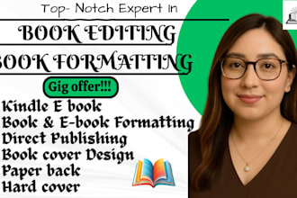 do book formatting and kdp book formatting