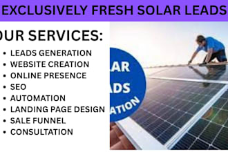 generate fresh solar leads solar business lead solar lead generation