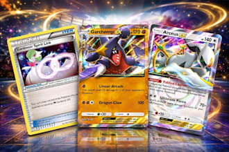 create custom pokemon, trainer and collectible tcg cards