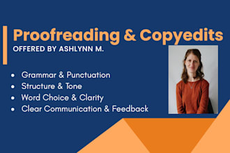 proofread and edit your blogpost or article