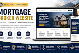 build residential commercial independent reverse online mortgage broker website