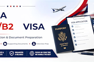 prepare your USA b1 b2 ds160 tourist or business visa application