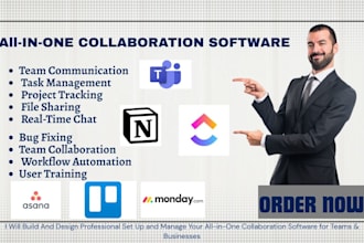 setup and manage your all in one collaboration software for teams and businesses
