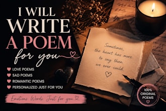write emotional, romantic or sad poems in hungarian or english