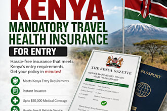 get you kenya mandatory travel health insurance for entry