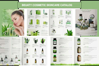 design, upload beauty cosmetic skincare product catalog, line sheet, brandboom