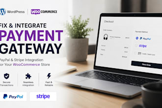 fix german wordpress woocommerce paypal and stripe integration payment gateway