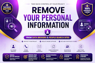 remove your personal information from data brokers and people search sites