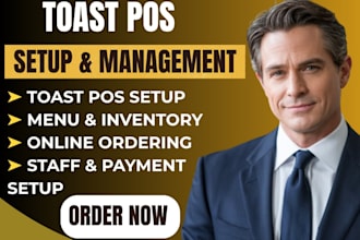 toast pos setup, restaurant menu, toast pos optimization
