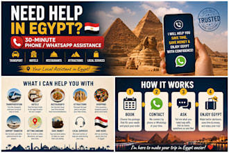 assist you in egypt by phone with travel and local services