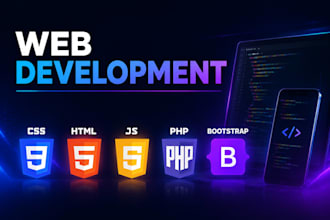 create a responsive webpage using HTML, CSS, and javascript