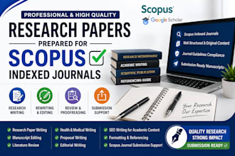 prepare research articles for scopus indexed journals