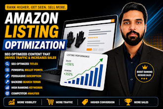write high converting amazon SEO product listings