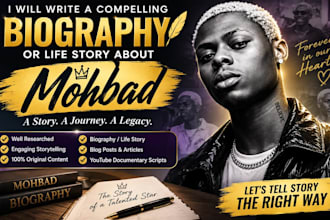 write a compelling biography or life story about mohbad