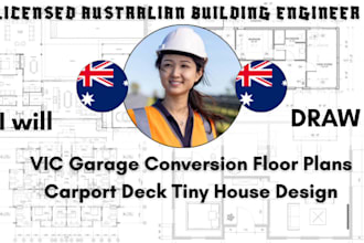 draw vic garage conversion floor plans carport deck tiny house design