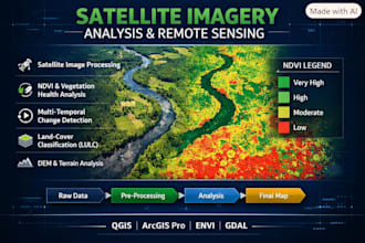 perform remote sensing and satellite image analysis