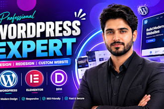 design a professional wordpress website