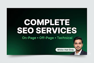 do complete SEO on page off page and technical audit