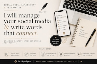 write engaging social media captions and texts