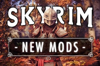 create and port skyrim mods with armor weapons and characters