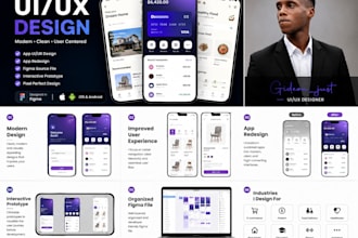 redesign your mobile app UI UX in figma and improve its user experience