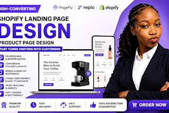 pagefly, pagefly landing page, design pagefly product page shopify pagefly replo