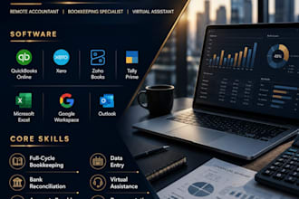 do professional bookkeeping and accounting for your business