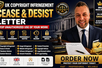 draft a uk copyright infringement cease and desist letter