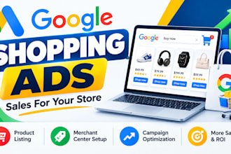 create and optimize google shopping ads for your ecommerce store
