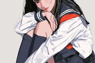 create anime characters or fanart