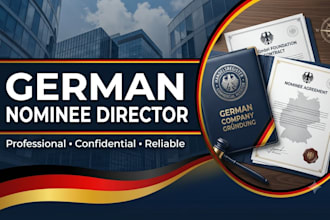 provide a professional german nominee director service