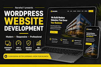 create a responsive modern website