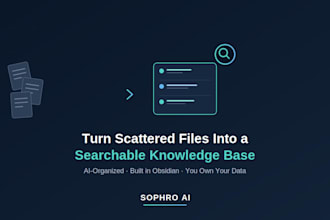 build your ai searchable knowledge base