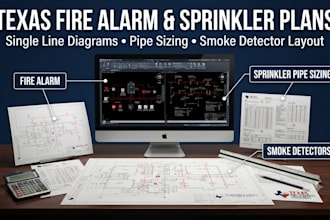 design texas fire alarm single line diagram sprinkler pipe sizing smoke detector