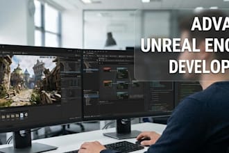 do unreal engine game development and ue5 blueprints for your game