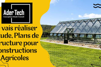 je vais réaliser les plans de structure de vos constructions agricole