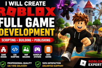 do roblox full game creation, roblox scripter, roblox game develope
