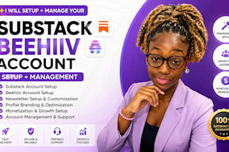 substack ccount setup substack account setup substack account manager beehiiv