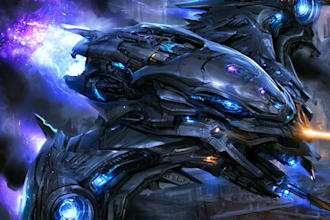 make sci fi spaceship models