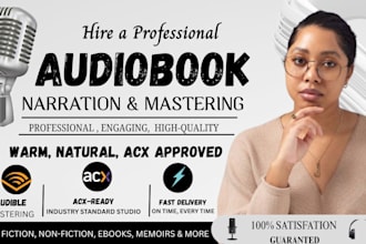 narrate, edit and master your audiobook to acx standard