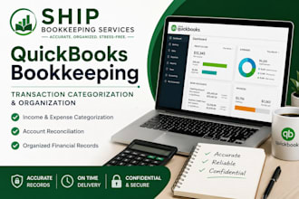 organize and categorize your bookkeeping transactions