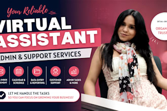 provide reliable virtual assistant and business support