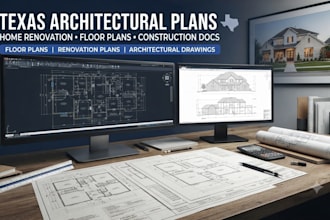 create texas architectural plans home renovation construction docs floor plans