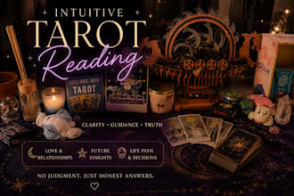 provide an intuitive tarot reading