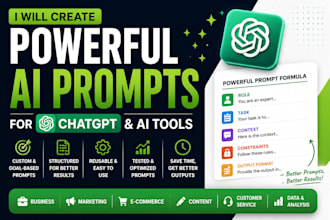 create powerful ai prompts for chatgpt and ai tools