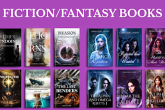 design eye catching book cover, paperback and mockups for amazon kdp and etsy